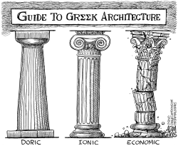 GREEK ARCHITECTURE by Adam Zyglis