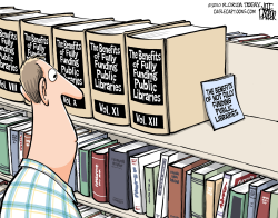 SHELVE THE LIBRARY CUTS  by Jeff Parker