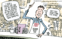 RAND PAUL HAS A DREAM  by Mike Keefe