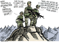 A FOREIGN WAR by Pat Bagley