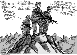 FOREIGN WARS by Pat Bagley