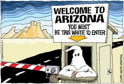WELCOME TO ARIZONA  by Monte Wolverton