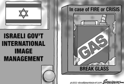 ISRAELI IMAGE MANAGEMENT BW by Steve Greenberg