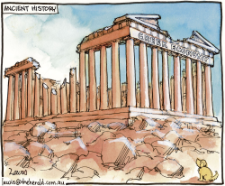 GREECE BACK TO THE FUTURE by Peter Lewis