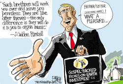 LOCAL RELIGIOUS SCAMMERS by Pat Bagley