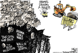 RECESSION SINKHOLE  by Pat Bagley