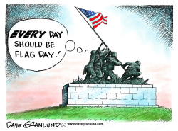 FLAG DAY by Dave Granlund