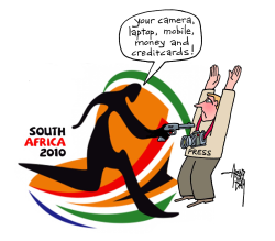 WORLD CUP SOUTH AFRICA ROBBERY by Arend Van Dam