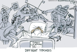 DEAD GARY COLEMAN by Pat Bagley
