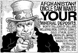 UNCLE SAM WANTS YOUR MINERALS by Monte Wolverton