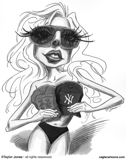 LADY GAGA - A LEAGUE OF HER OWN  by Taylor Jones