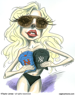 LADY GAGA - A LEAGUE OF HER OWN -  by Taylor Jones