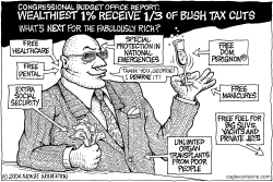 TAX CUTS FOR THE WEALTHY by Monte Wolverton