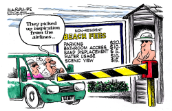 NON-RESIDENT BEACH FEES   by Jimmy Margulies