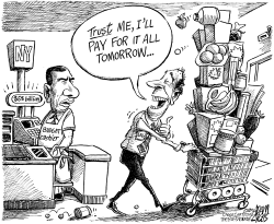 NY STATE BUY NOW PAY LATER by Adam Zyglis