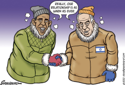 US-ISRAEL WARMTH by Steve Greenberg