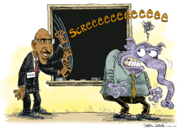MICHAEL STEELE ANNOYS GOP  by Daryl Cagle
