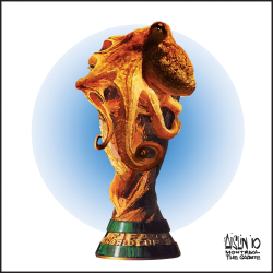OCTOPUS PICKS WORLD CUP WINNER  by Terry Mosher