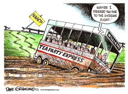 TEA PARTY EXPRESS AND NAACP by Dave Granlund