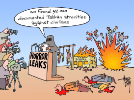 WIKILEAKS AND TALIBAN by Arend Van Dam