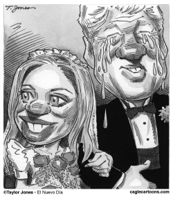 CHELSEA CLINTON AND DAD IN FULL EMOTE by Taylor Jones