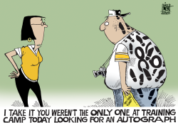 LOCAL, STEELERS TRAINING CAMP,  by Randy Bish