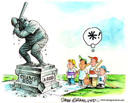A-ROD HITS 600TH HR by Dave Granlund