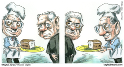 GEORGE MITCHELL OFFERS HALF A LOAF -  by Taylor Jones
