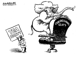 REPUBLICANS AND TEA PARTY by Jimmy Margulies