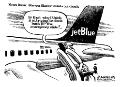 JETBLUE FLIGHT ATTENDANT WANTS JOB BACK by Jimmy Margulies