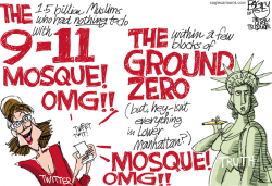 MOSQUE MOUTH by Pat Bagley