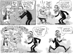 OBAMA AND THE MOSQUE by Daryl Cagle