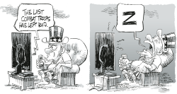 IRAQ WITHDRAWAL by Daryl Cagle