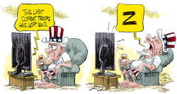 IRAQ WITHDRAWAL  by Daryl Cagle
