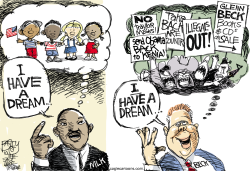 BECK HAS A DREAM  by Pat Bagley