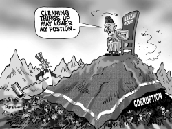 CORRUPTION AND KARZAI by Paresh Nath