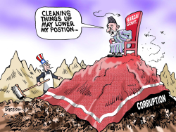 CORRUPTION AND KARZAI  by Paresh Nath