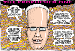 GLENN BECK - THE PROPHESIED ONE  by Monte Wolverton