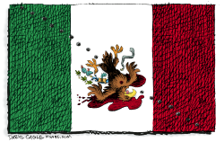 VIOLENCE IN MEXICO  by Daryl Cagle