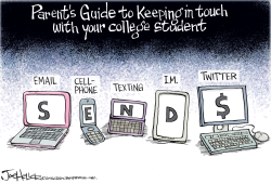 COLLEGE CONNECTION by Joe Heller