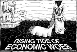 RECESSION- PLAGUED DEMS by Monte Wolverton