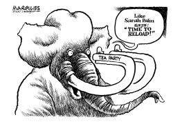 REPUBLICANS AND THE TEA PARTY by Jimmy Margulies