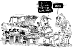 FIXING CUBA by Daryl Cagle