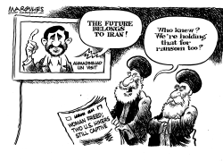 THE FUTURE BELONGS TO IRAN by Jimmy Margulies