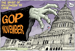 THE SPIRIT OF HALLOWEEN TO COME  by Monte Wolverton