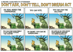 DONT ASK DONT TELL DONT DREAM ACT- by R.J. Matson