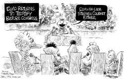 ELMO IN CONGRESS by Daryl Cagle