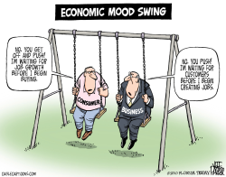 ECONOMIC MOOD SWING  by Jeff Parker