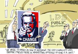 GAYS CAN CHANGE by Pat Bagley