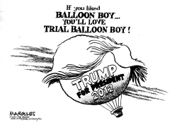 TRUMP FOR PRESIDENT by Jimmy Margulies